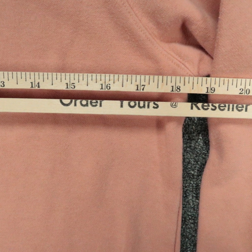The North Face Hoodie Womens Extra Small Pink Coral Half Dome Logo Pullover - Picture 7 of 9